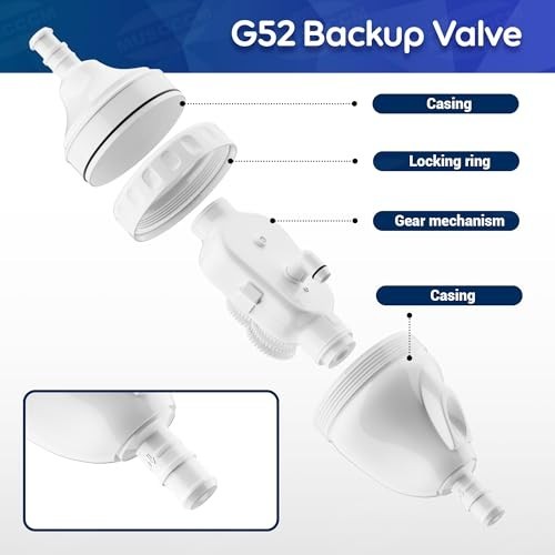 Backup Valve Replacement Kit for Polaris Pool Cleaners – Fits 180, 280, 380, 480