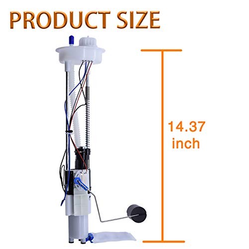 Electric Fuel Pump Assembly with Tank Seal Replacement for Polaris 2204945