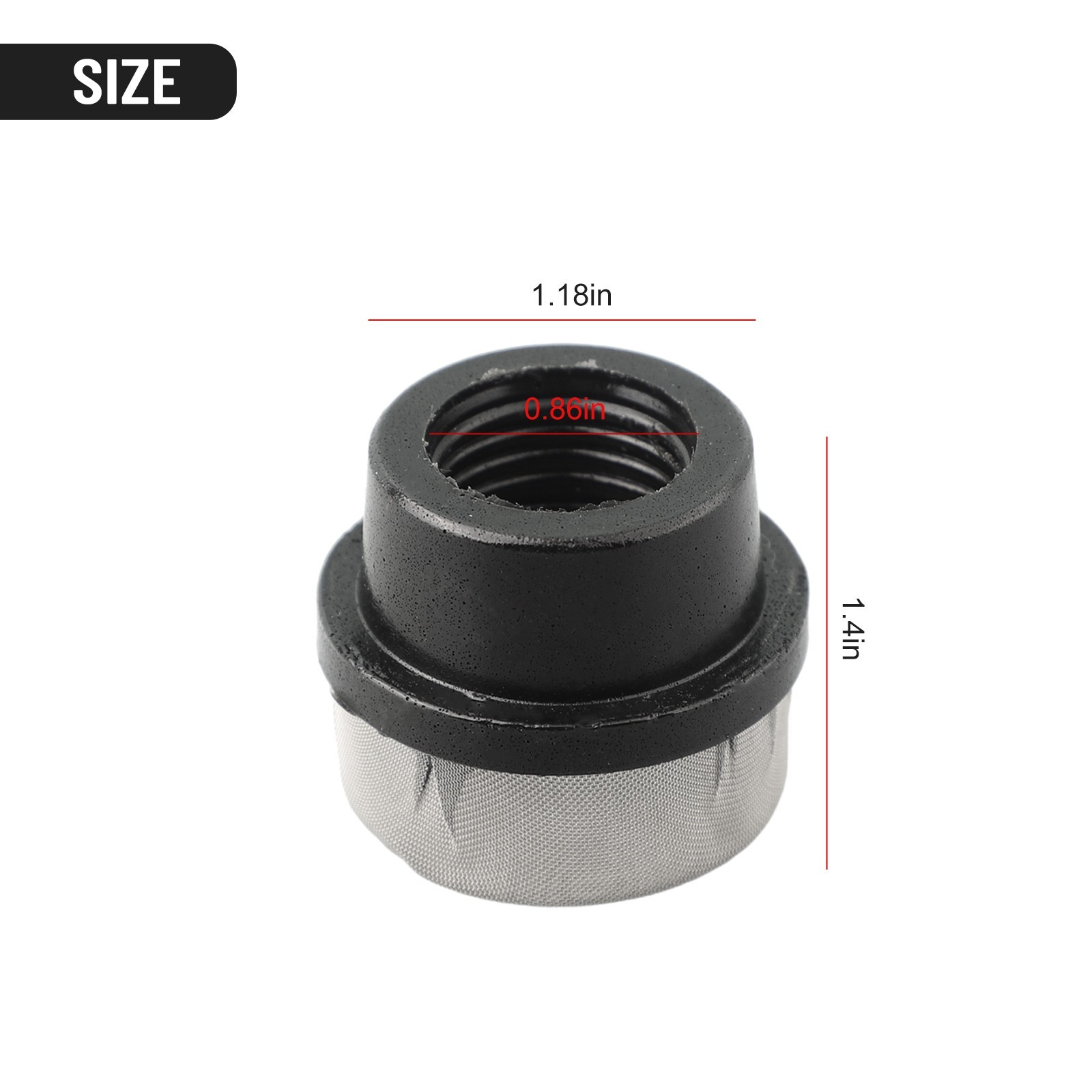 190106Z Screen Cap Air Bleeder/Screen /Replacement For Easy Clean Filter /New