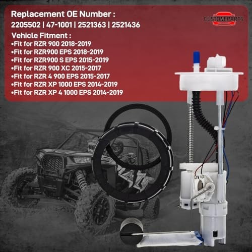 Fuel Pump Assembly FIT Polaris RZR 900 (S/XC / 4) 2015-2019 & RZR XP 1000 /