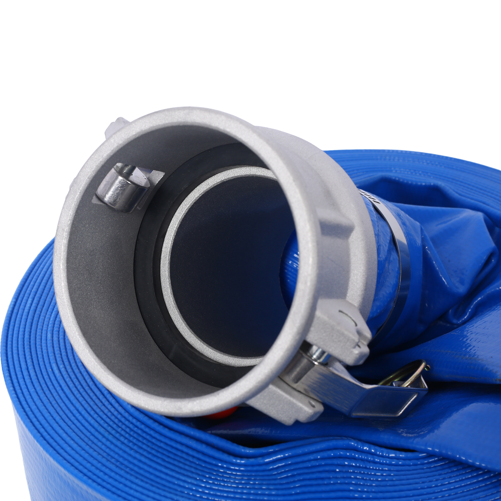 3/4&Prime; 100FT Pool Backwash Pump Hose PVC Lay Flat With Camlock C and E Fittings