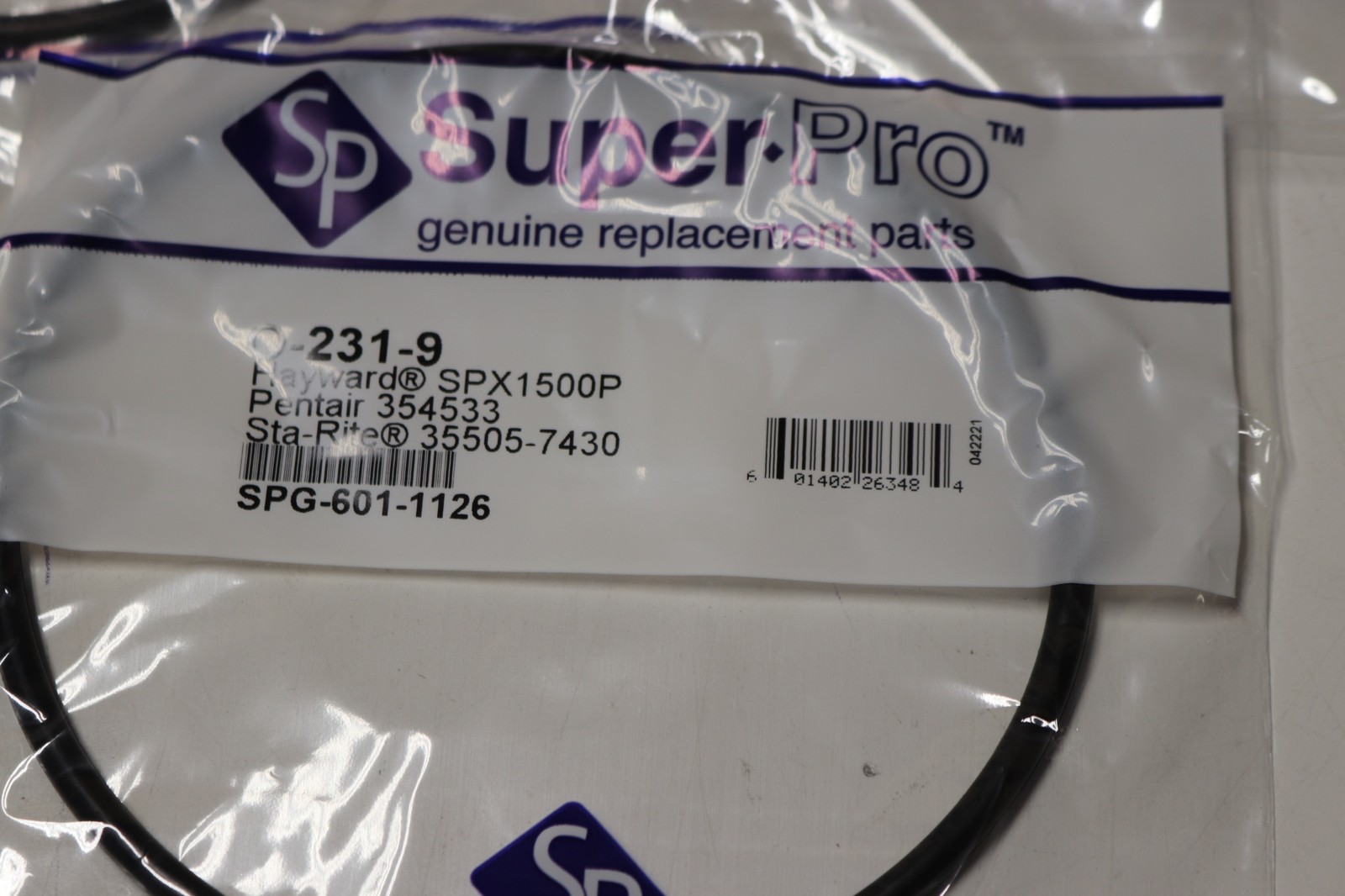 5x Lot O-231-9 O-Ring Hayward SPX1500P Pentair 354533 Sta-Rite 35505-7430