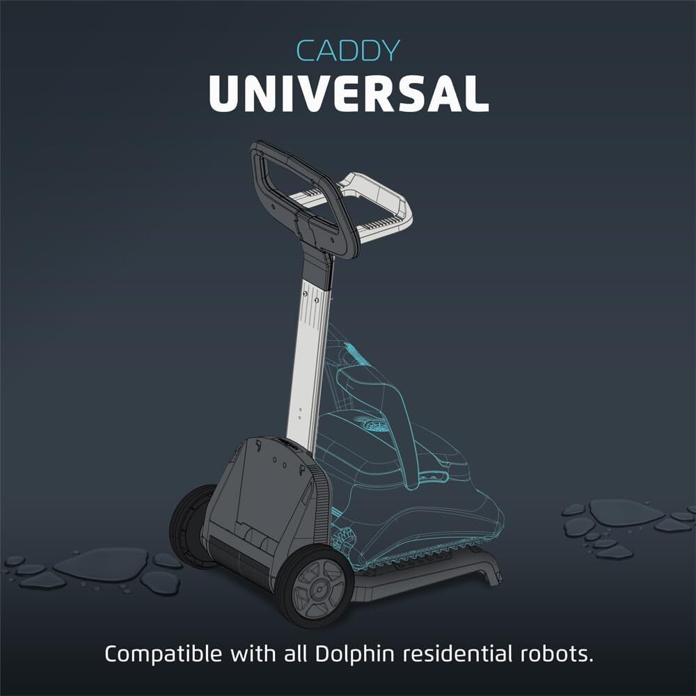 Dolphin Genuine Accessory — Universal Caddy for Any Robotic Pool Vacuum Cleaner.