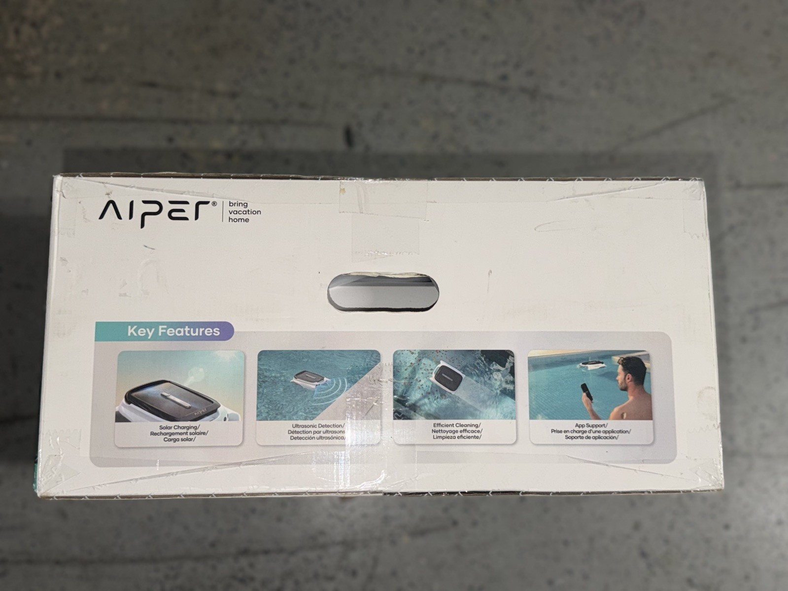 Aiper – Surfer M1 Solar Powered Automatic Robotic Pool Skimmer Cleaner