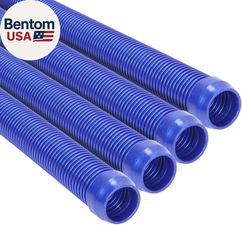 Pool Vacuum Hose, Perfect Pool Vacuum Extension/Replacement, 4 Section Hoses for