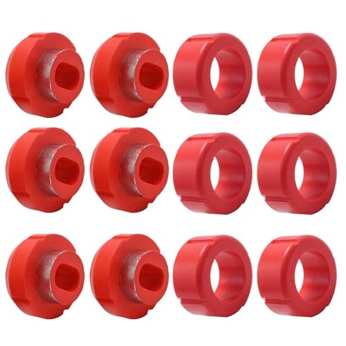 12 Pcs 7-108 Body Mount Bushing Kit, Replacement for Chevy C10 C20,