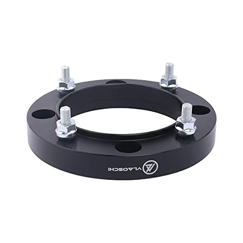 Black Forged 4×156 Hubcentric ATV Wheel Spacers 1 Inch with 1 Inch – Pack of 4