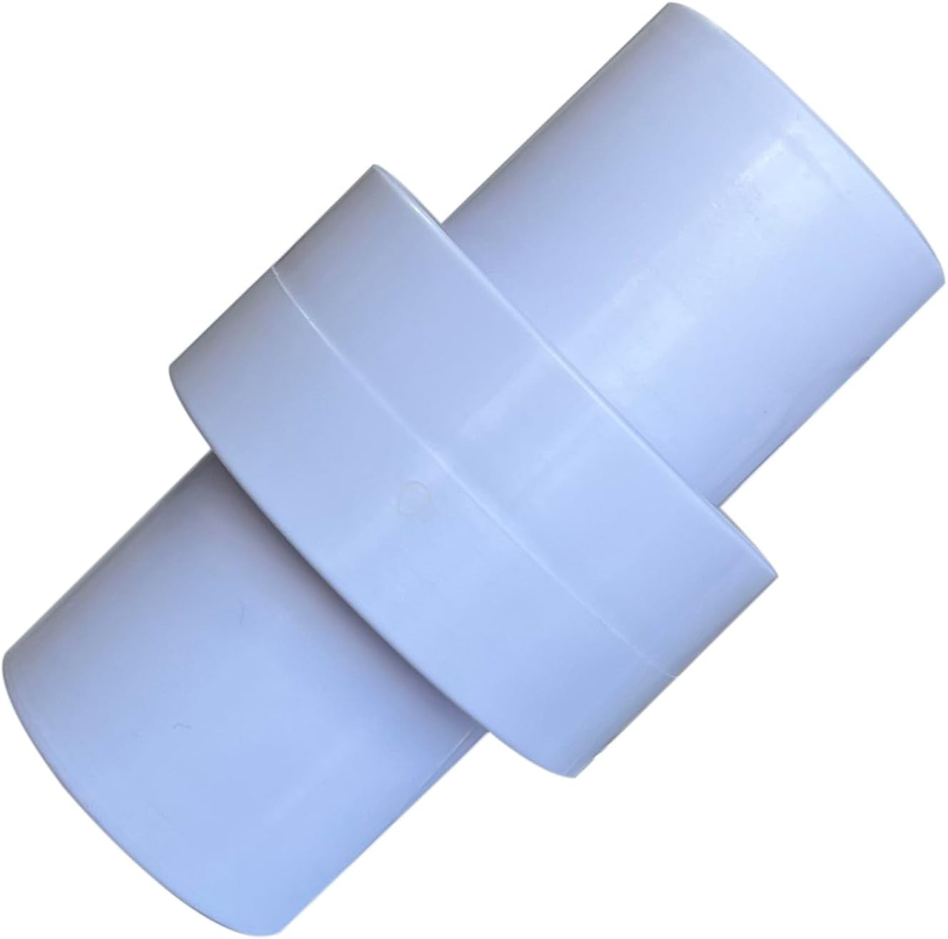 1.5&Prime; Plastic Pool Cleaner Hose Connector – Non-Swiveling Design for Easy Use