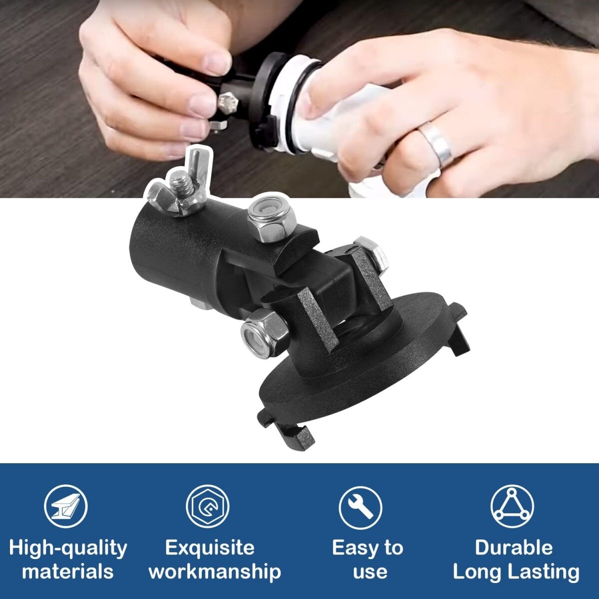 550272 Cleaning Head Metal Install Remove Tool for Gamma 3 4 Pop-Up 2 Wide Prong