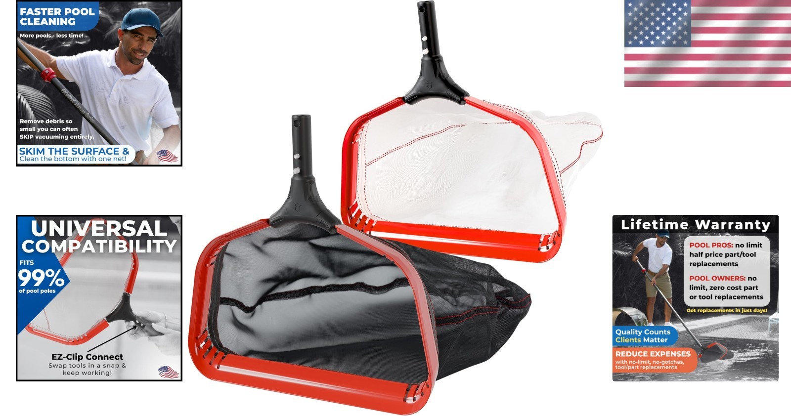 ProTuff PRO Bundle – 23&Prime; Medium & 17&Prime; Fine Mesh