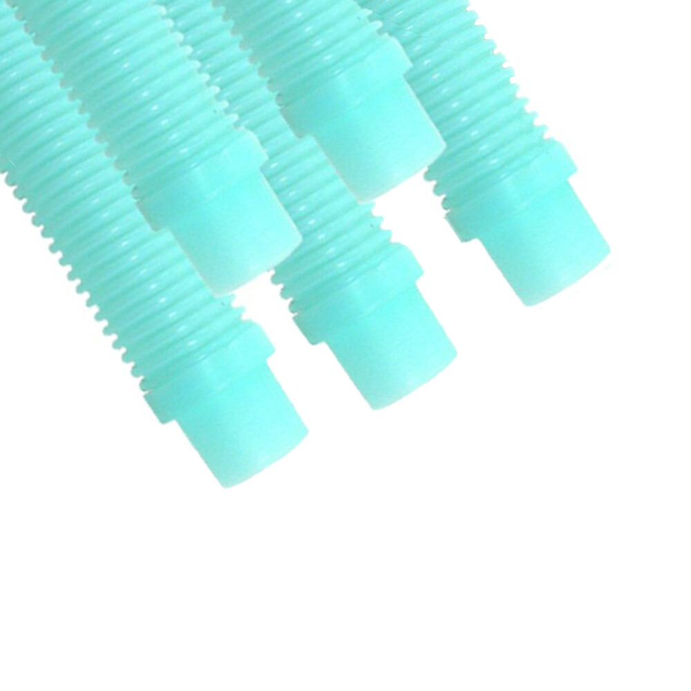Puri Tech Pool Cleaner Vac Hose Kreepy Krauly Barracuda 1.5 in x 48 ft Aqua 5 pk