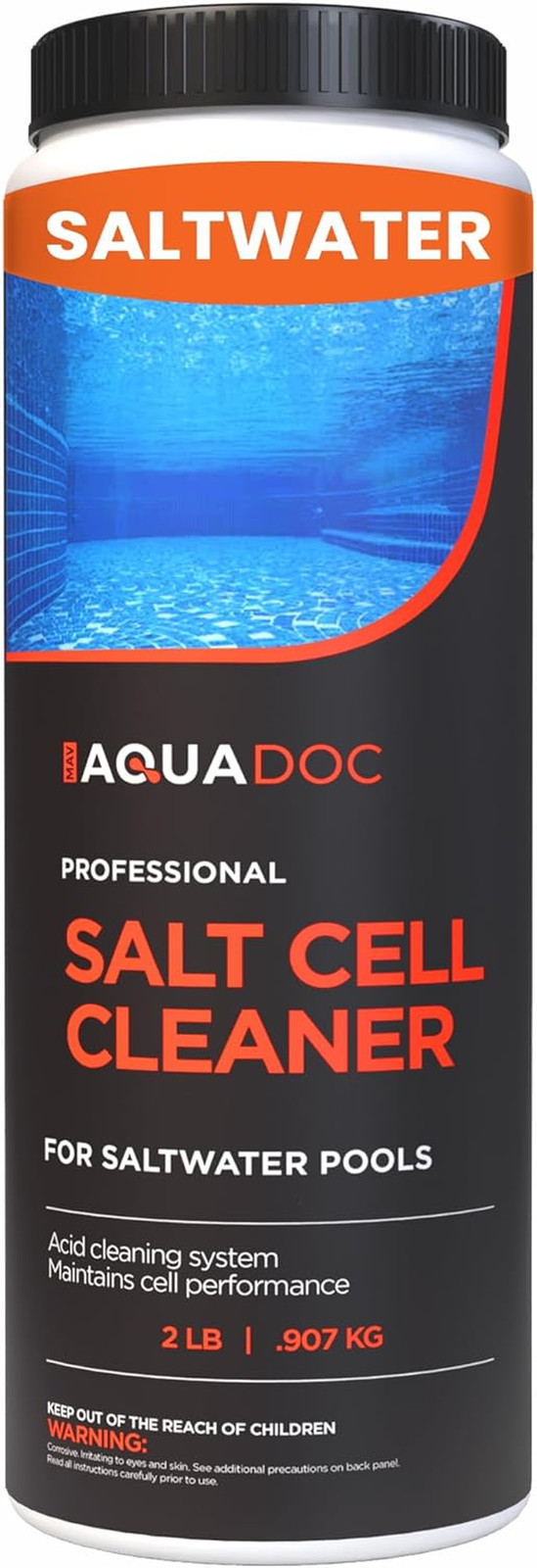 Salt Cell Cleaner for Saltwater Pools – Pool Salt Cell Cleaner Solution to Help