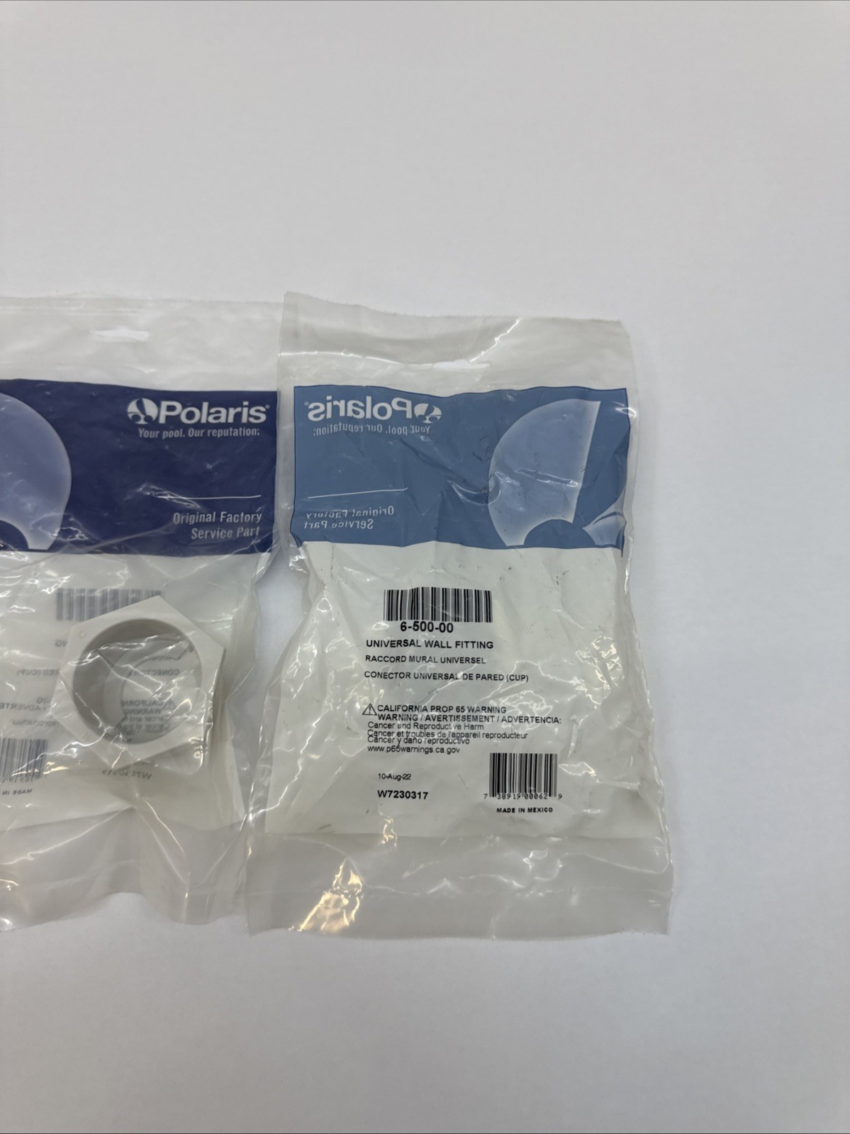 Polaris OEM 6-500-00 Universal UWF Wall Connector 180/ 280/ 380/ 165/650000 2PK