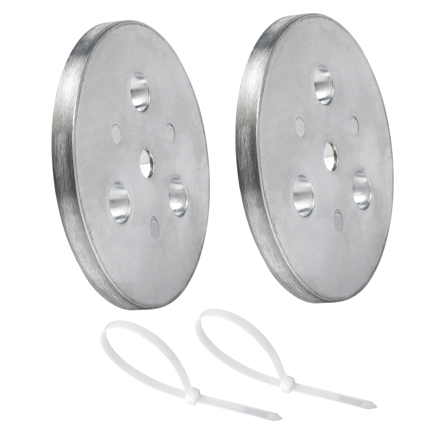 Pool Skimmer Weight Zinc Anode Plate with Plastic Ties Zinc Plate Into Your S…