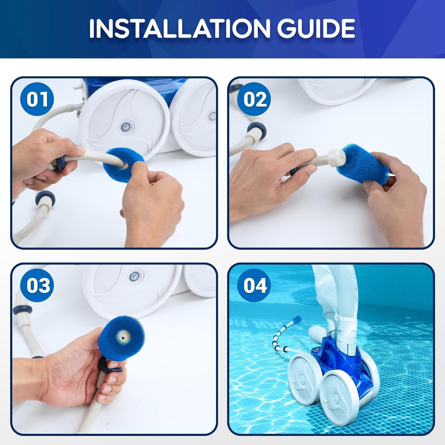 High-Quality Tail Scrubber 6-Pack for Polaris Pool Cleaner – Extend Filter Life