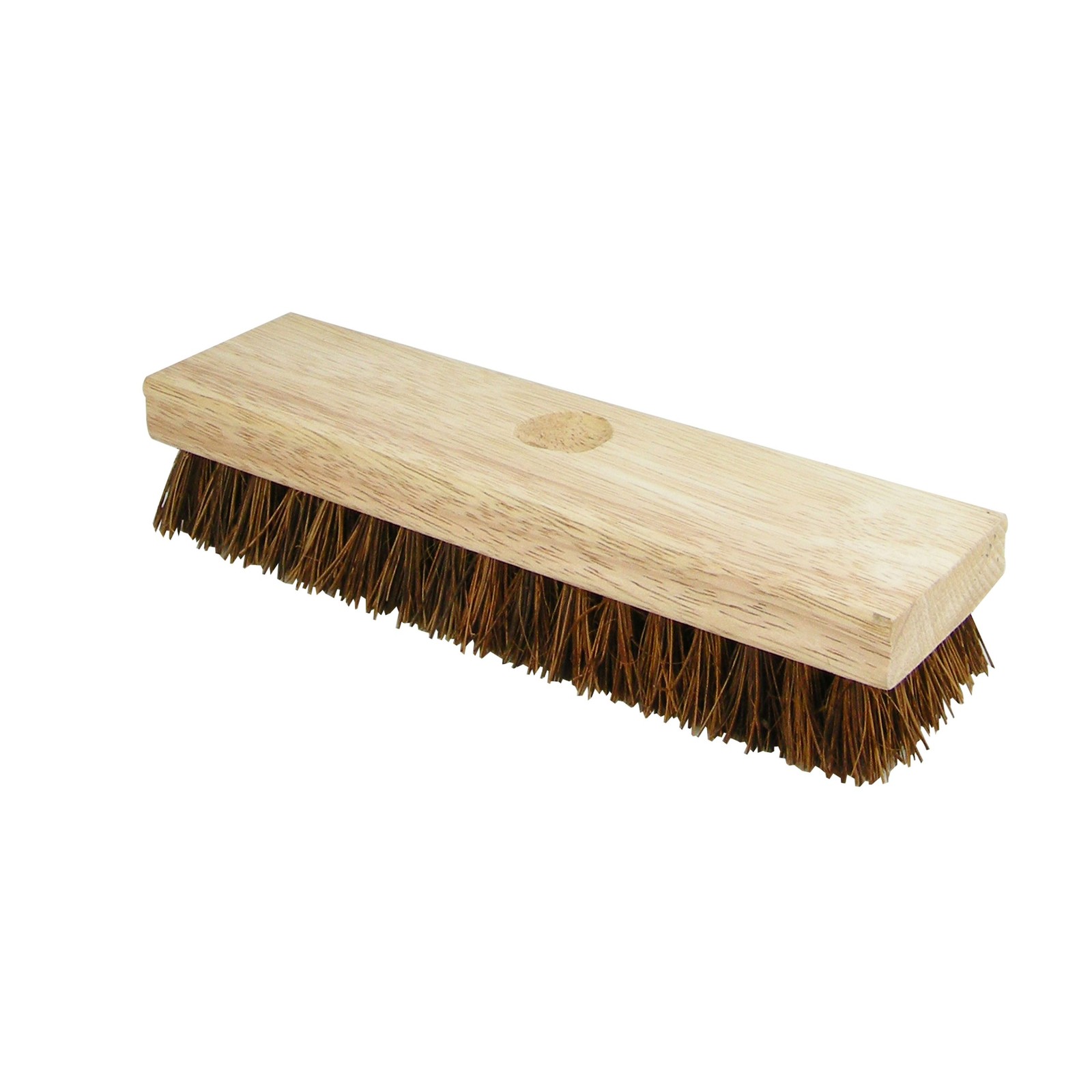 Heavy Duty Scrub Brush 9&Prime; Coarse Fibers for Deck, Garage, Pool & Grout Cleaning