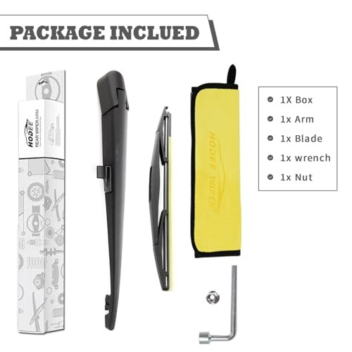 Rear Wiper Arm & Blade Kit,Exact-Fit Replacement for Nissan Armada 2005