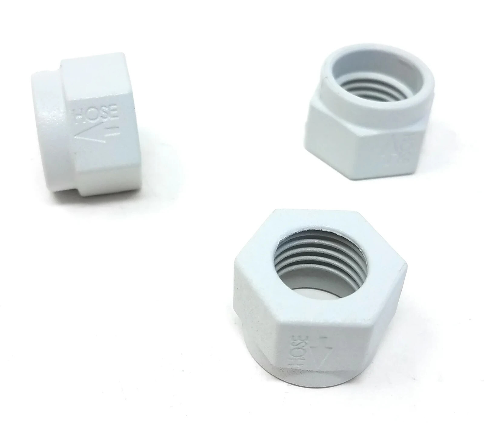 Hayward TVX6000MNPK3 Mender Nut Kit – White – Pack of 3 for Pool Cleaners