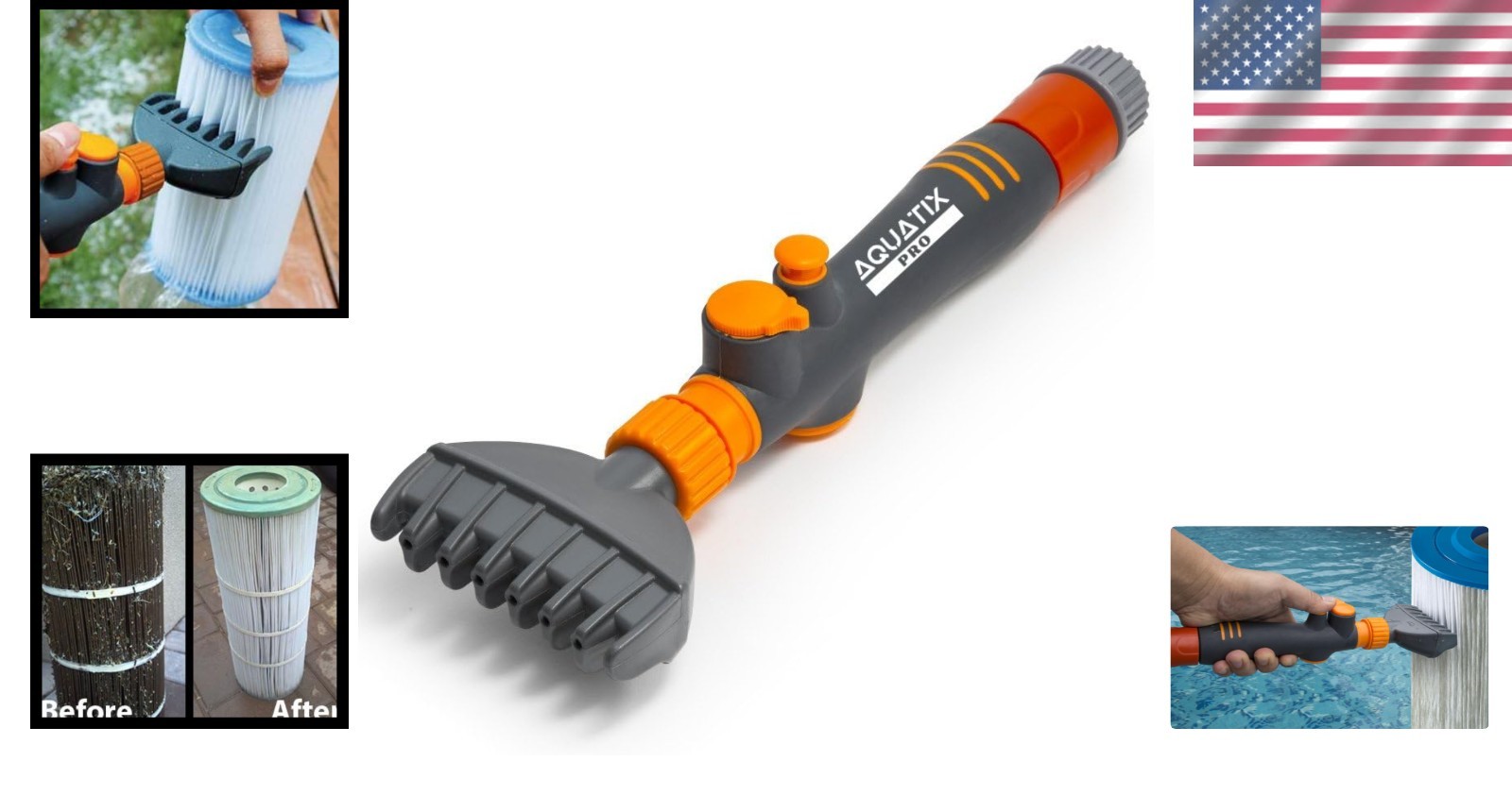 Heavy Duty Spa Filter Cleaner – Dirt Removal in Seconds