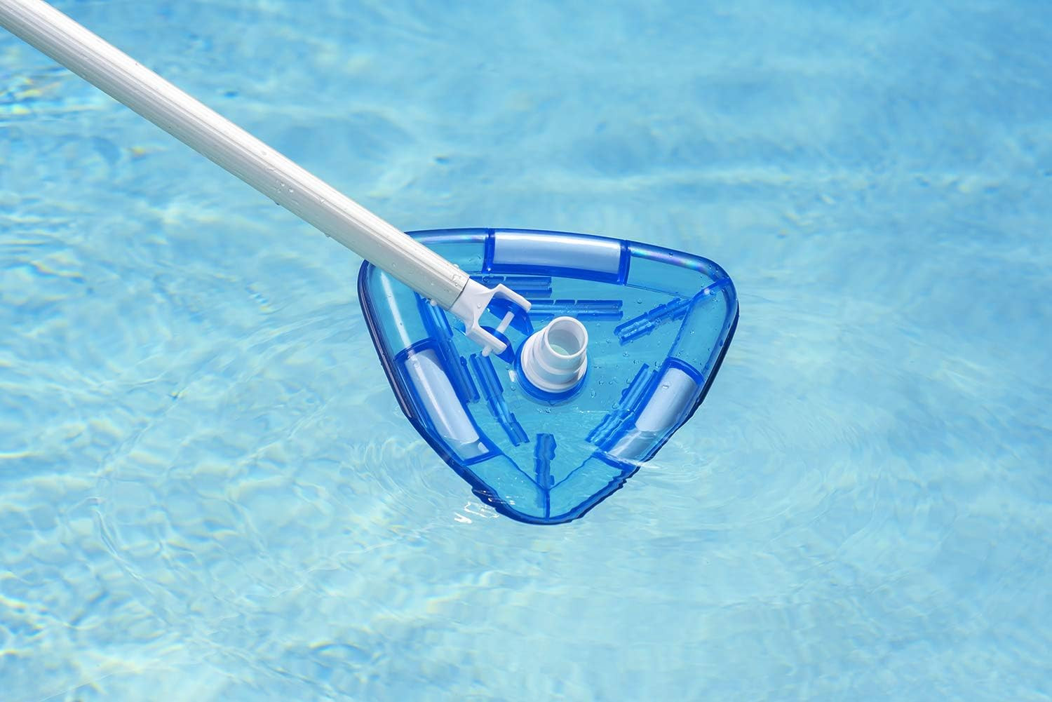 27514 Clear View Transparent Weighted Triangle Vinyl Liner Swimming Pool Vacuum