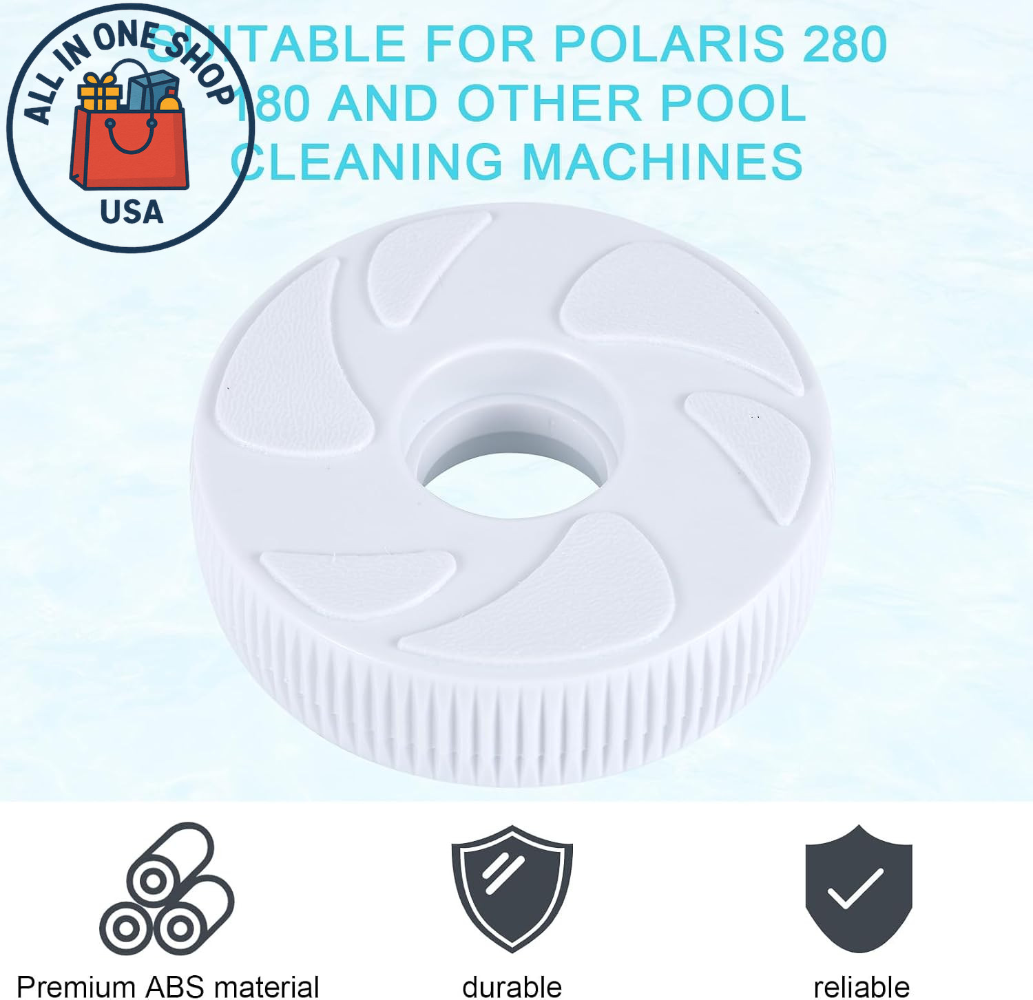 Replacement Idler Wheel Kit for Polaris 280 180 Pool Cleaners