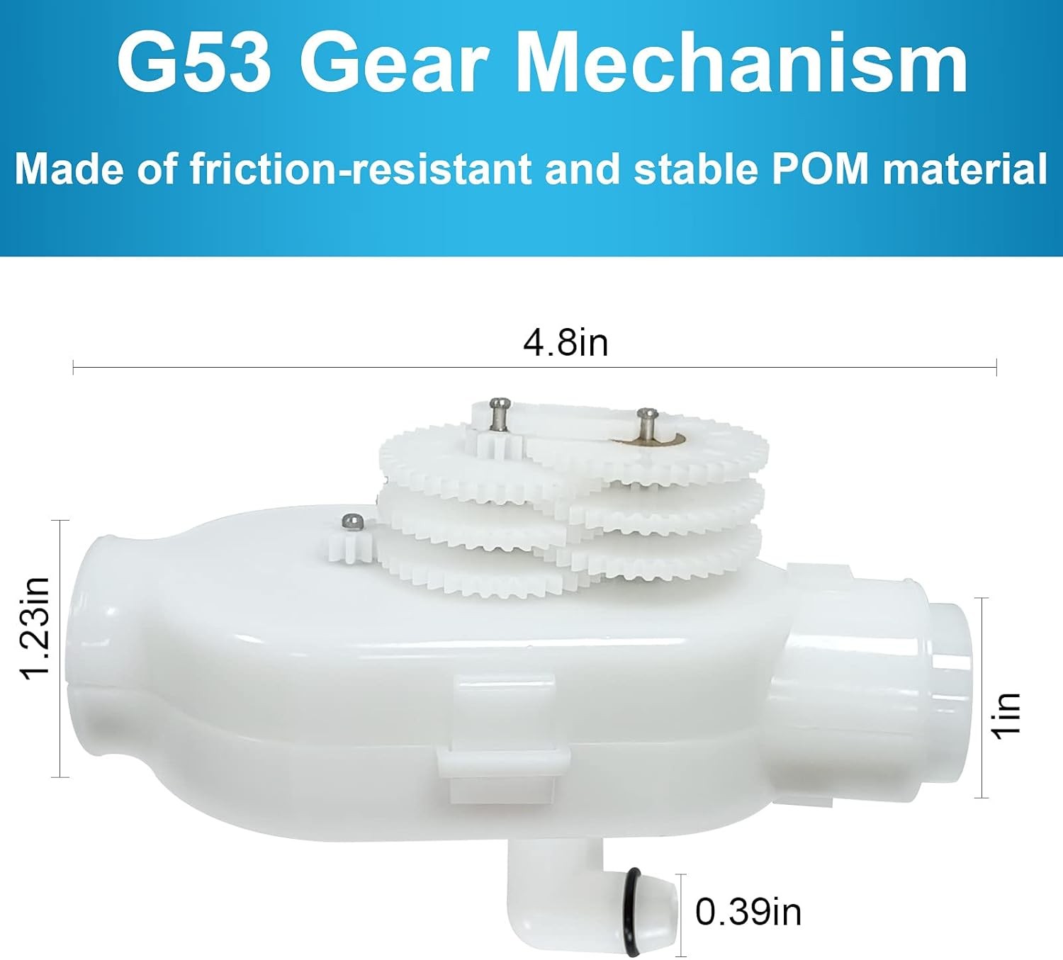 2pcs G52 Backup Valve Fit Polaris Pool Cleaner 180 280 380 480 3900 Pool Cleaner