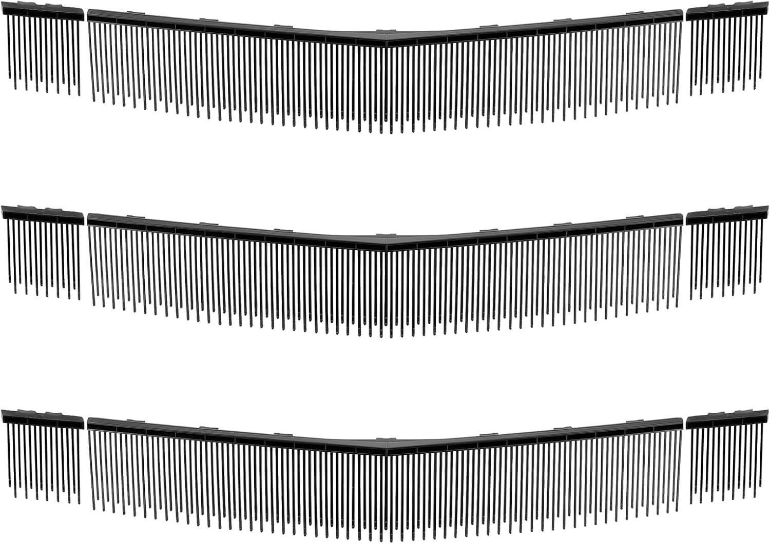 VEVOR 3 Packs Lawn Sweeper Brush Replacement, Compatible with VEVOR 30 in Lawn &