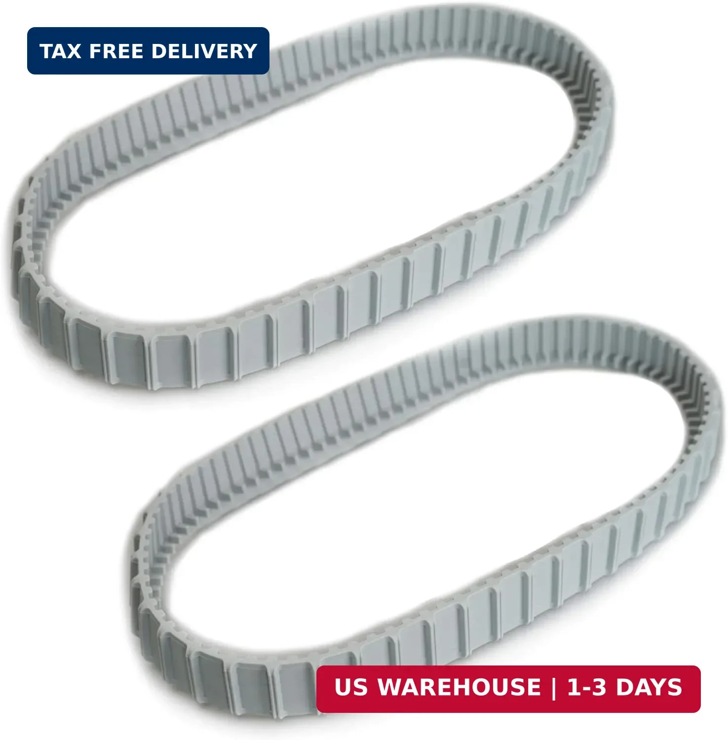 Calvana (2 Pack) Replacement Gray Tracks for Maytronics 9983152-R2,