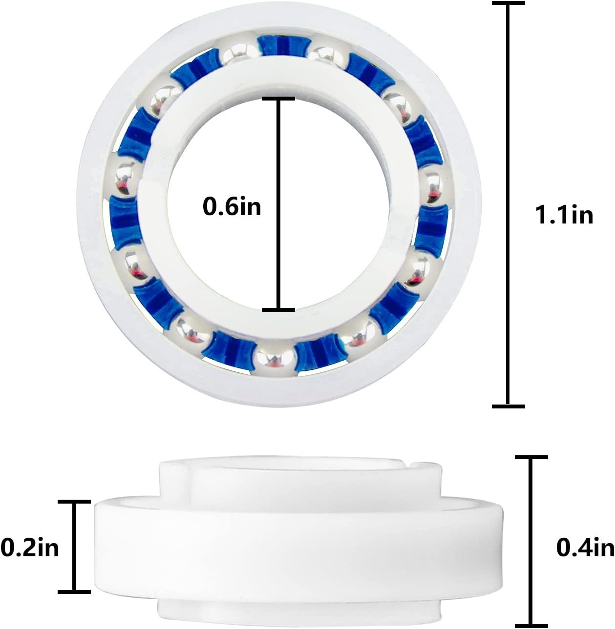 Optimize Your Polaris Pool Cleaner with C-60 Bearings – 10 Pack, Smooth & Sturdy