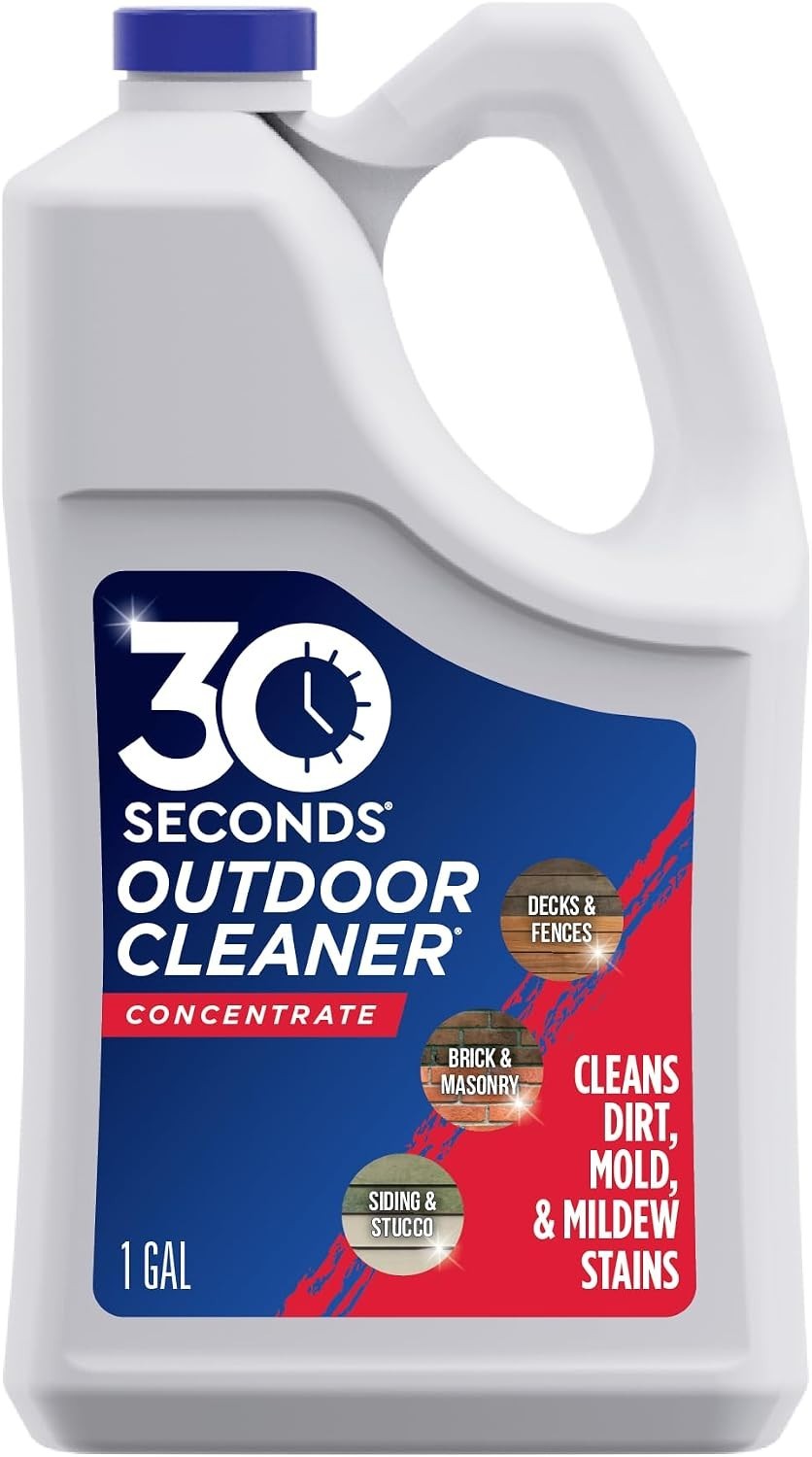 Powerful Mold & Mildew Cleaner – 1 Gallon Concentrate for All Outdoor Surfaces