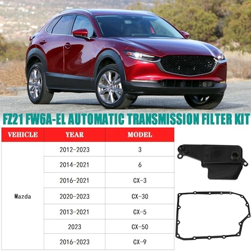 FZ21 FW6A-EL Automatic Transmission Filter Kit – Compatible with 2013-2023 Mazda