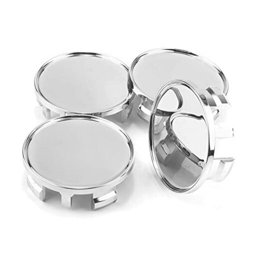for E779 OZ Racing M514 Wheel Center Caps 4 Pack Replacement Hub Caps Chrome