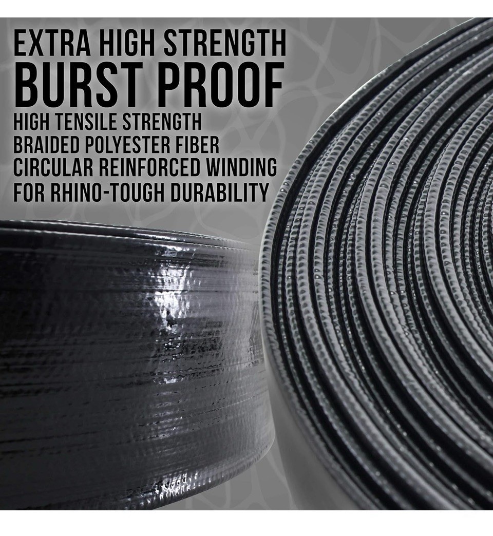 U.S. Pool Supply Pool Backwash Hose 2 Inch Diameter x 50 Feet Discharge Hose