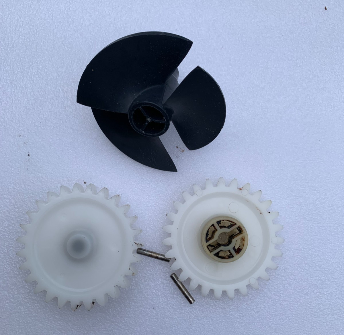 Used Zodiac Polaris Propeller and Drive Gear Kit 9300 xi 9350 9400 9450 9550