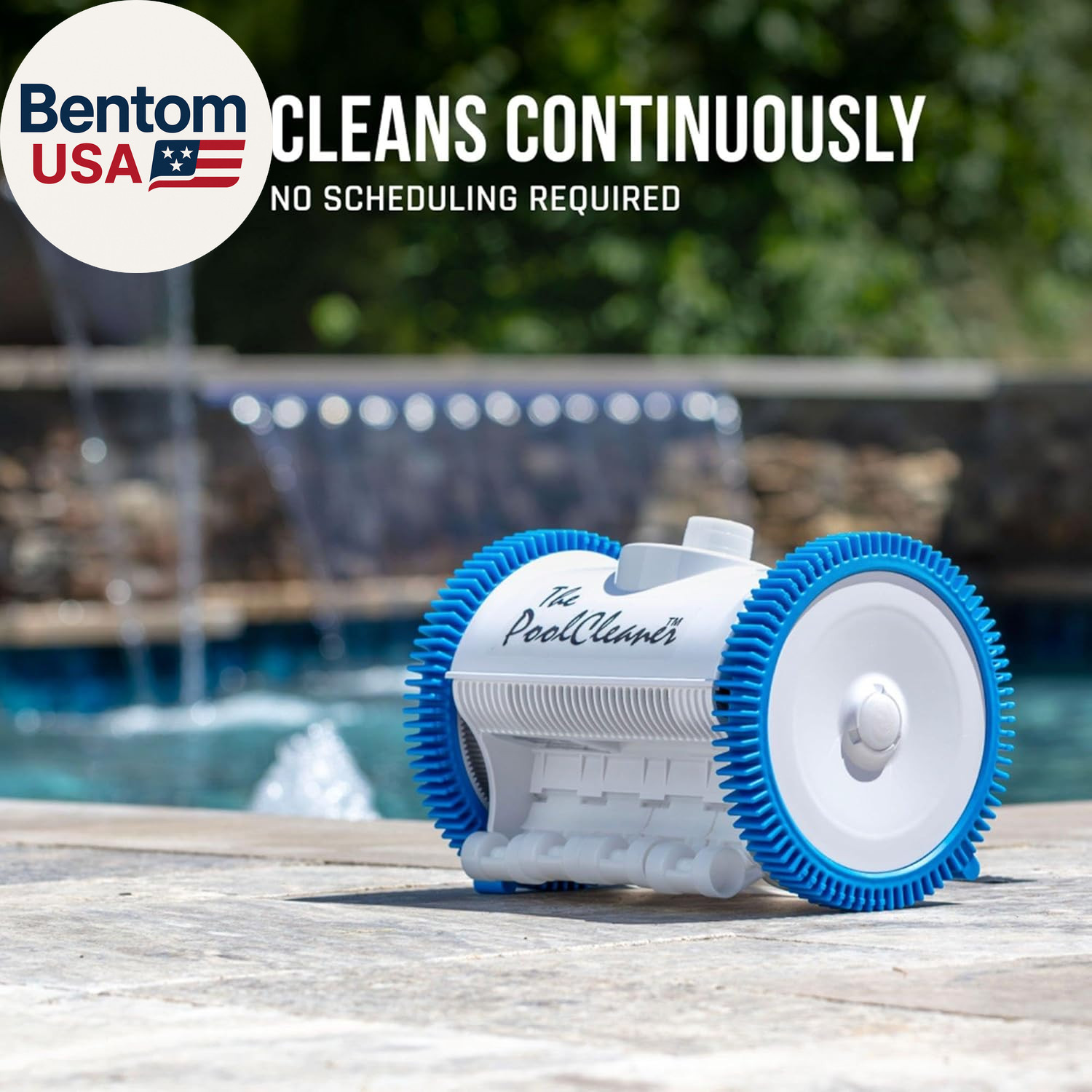 Pool Vacuum for Inground Pools Poolvergnuegen Suction Pool Cleaner (2 Wheel) Aut