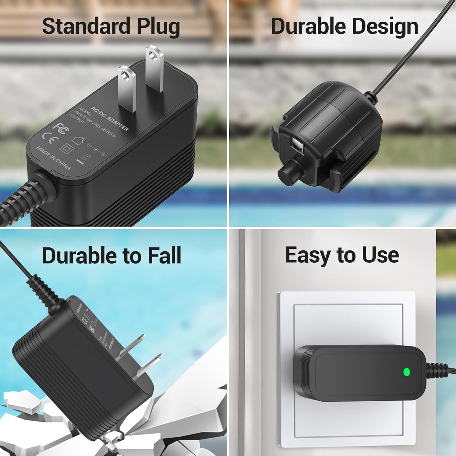 Charger for Pool Blaster Max Li Cordless Vacuum – 12.6V 1A