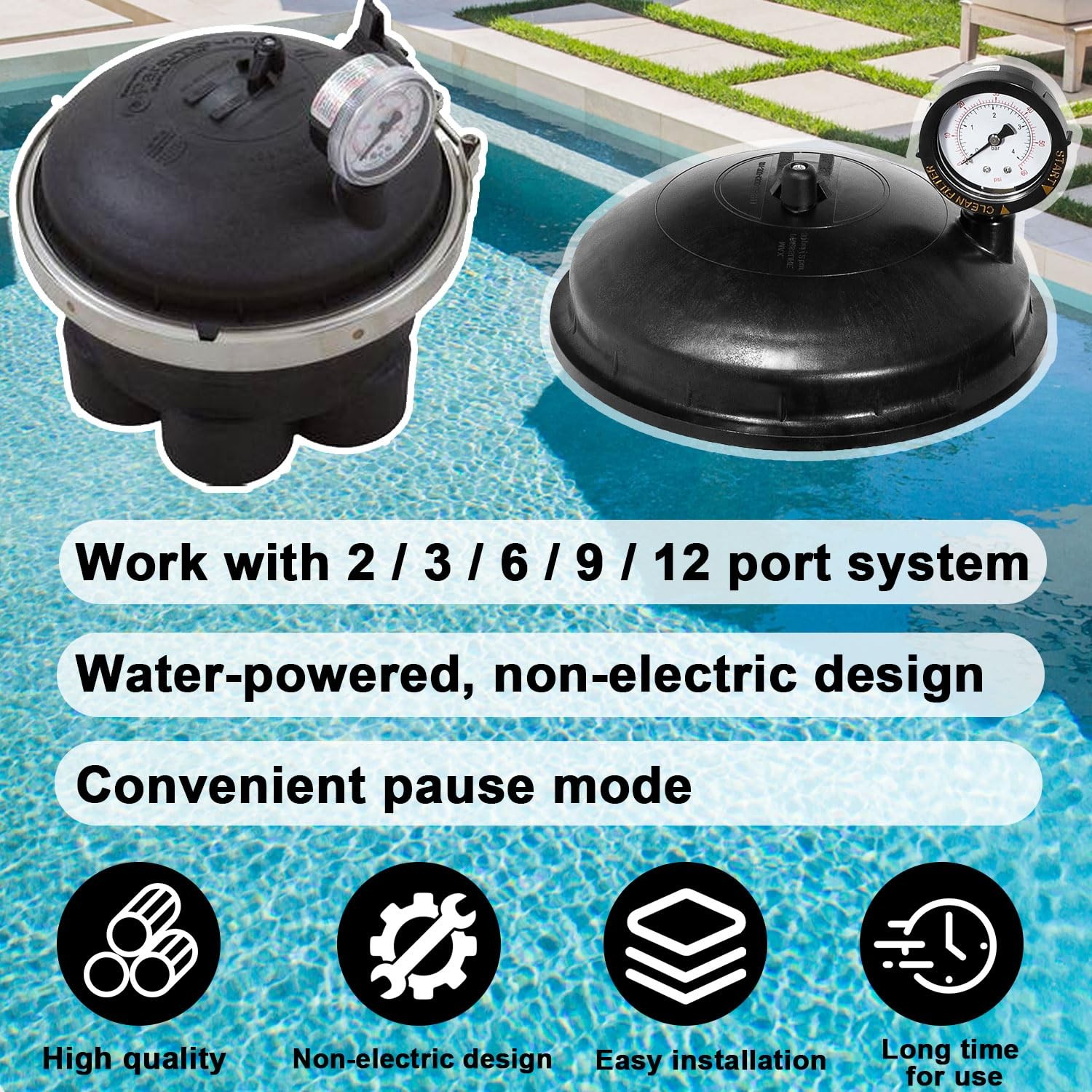 005-302-4300-03 Replace for Paramount Water Valve Top Dome Complete Assembly