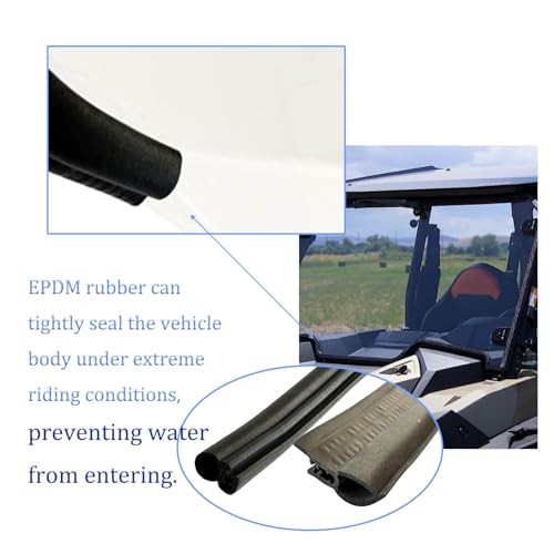Front Full Windshield Compatible with 2019-2023 Polaris RZR XP 1000 XP4 1000 2