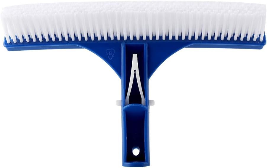 10in Swimming Pool Brush, Plastic Swimming Pool Brush Dirt Moss Pond Spa Hot Spr