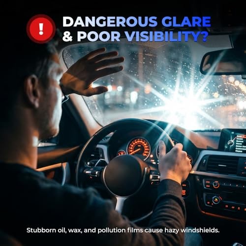 SGC Professional Cleaner Paste for Cars Glass Clear Vision Pro – Heavy Duty