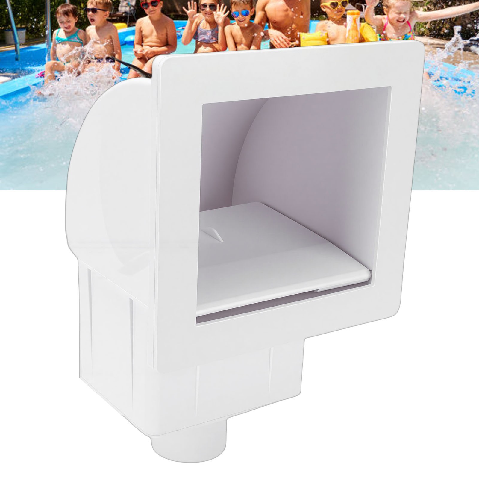 Efficient Thru Wall Skimmer For Easy Pool Cleaning – ABS Material Recommended