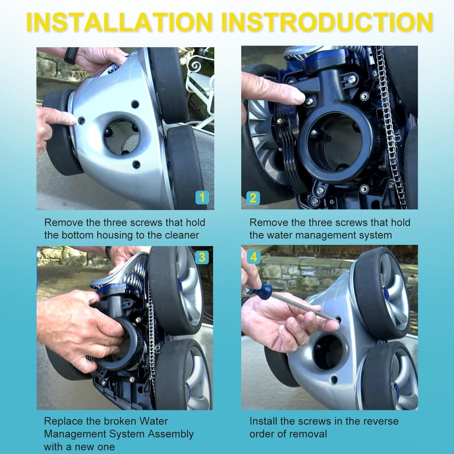 For Polaris Water Management System Assembly with O-Ring for 3900 (39-300)