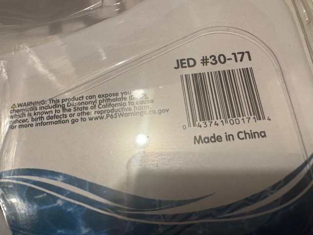 « NEW » JED #30-171 SWIMMING POOL VAC WEIGHTED HEAD/BRUSH WITH BUMPER ALL AROUND