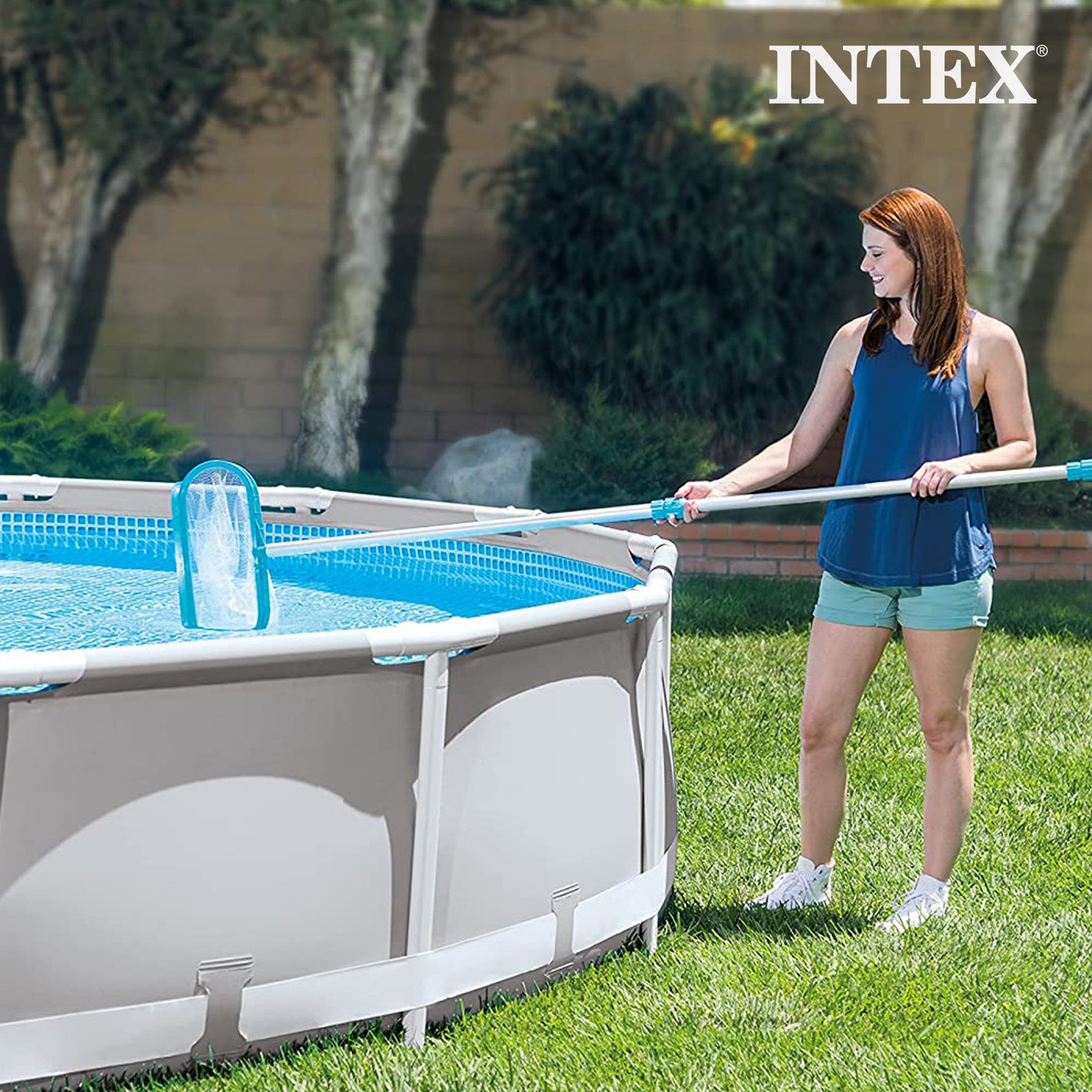 Intex Deluxe Cleaning Maintenance Swimming Pool Kit w/ Vacuum (Open Box)(2 Pack)