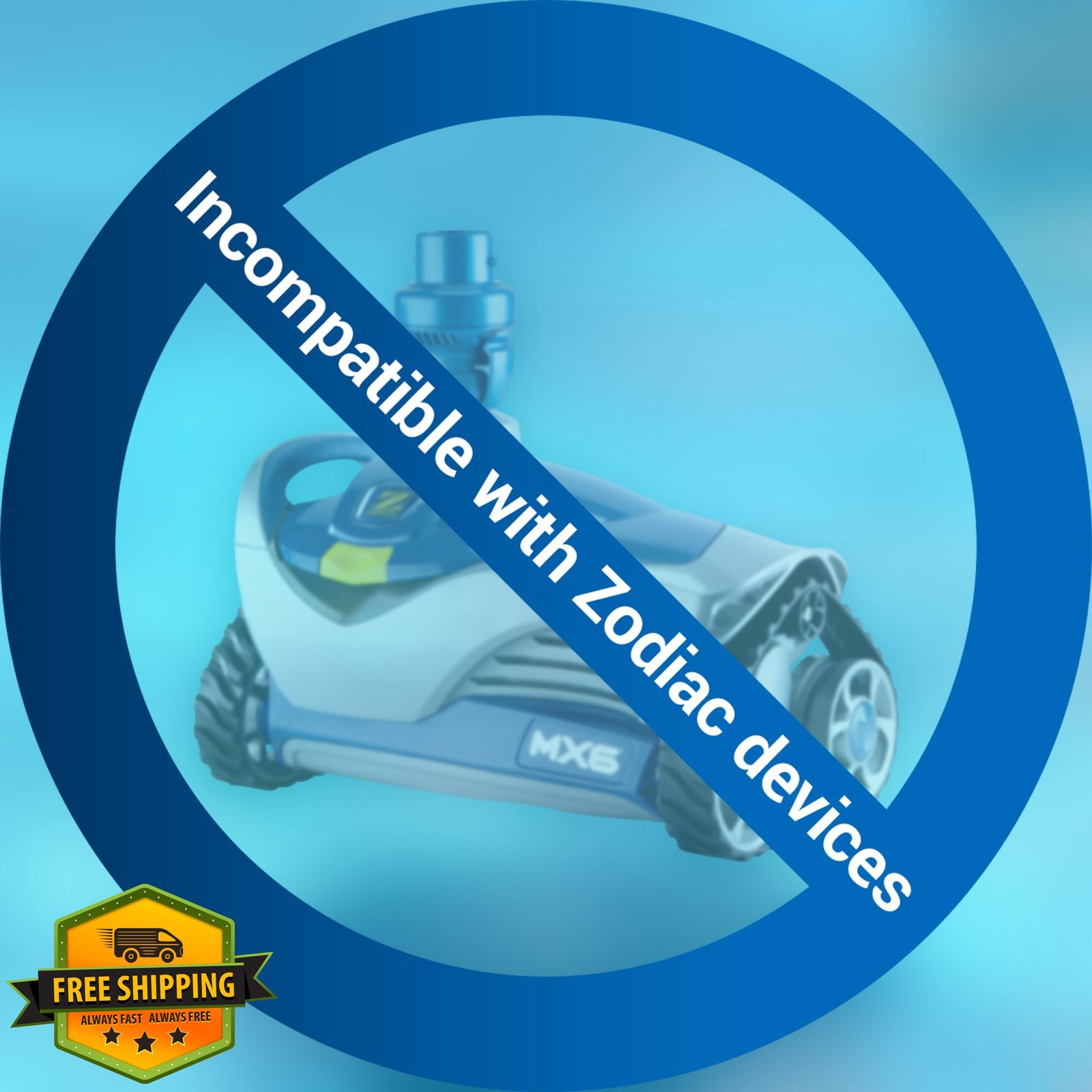 MUSCCCM Pool Vacuum Hose 1.5&Prime; Blue Set
