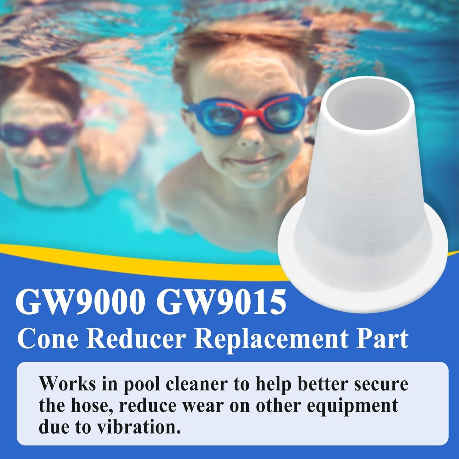 GW9000 GW9015 Cone Reducer, Automatic Pool and Spa Cleaner Replacement 1 Pack