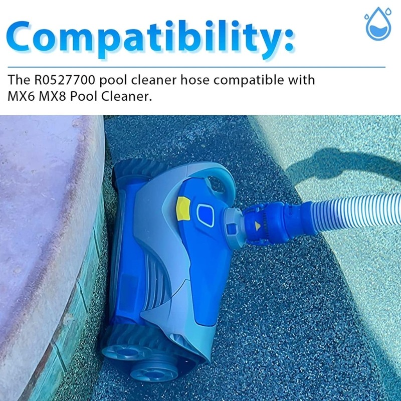 Pool Vacuum Twist Lock Hose for X7 T5 MX6 MX8 Part Easy to Install