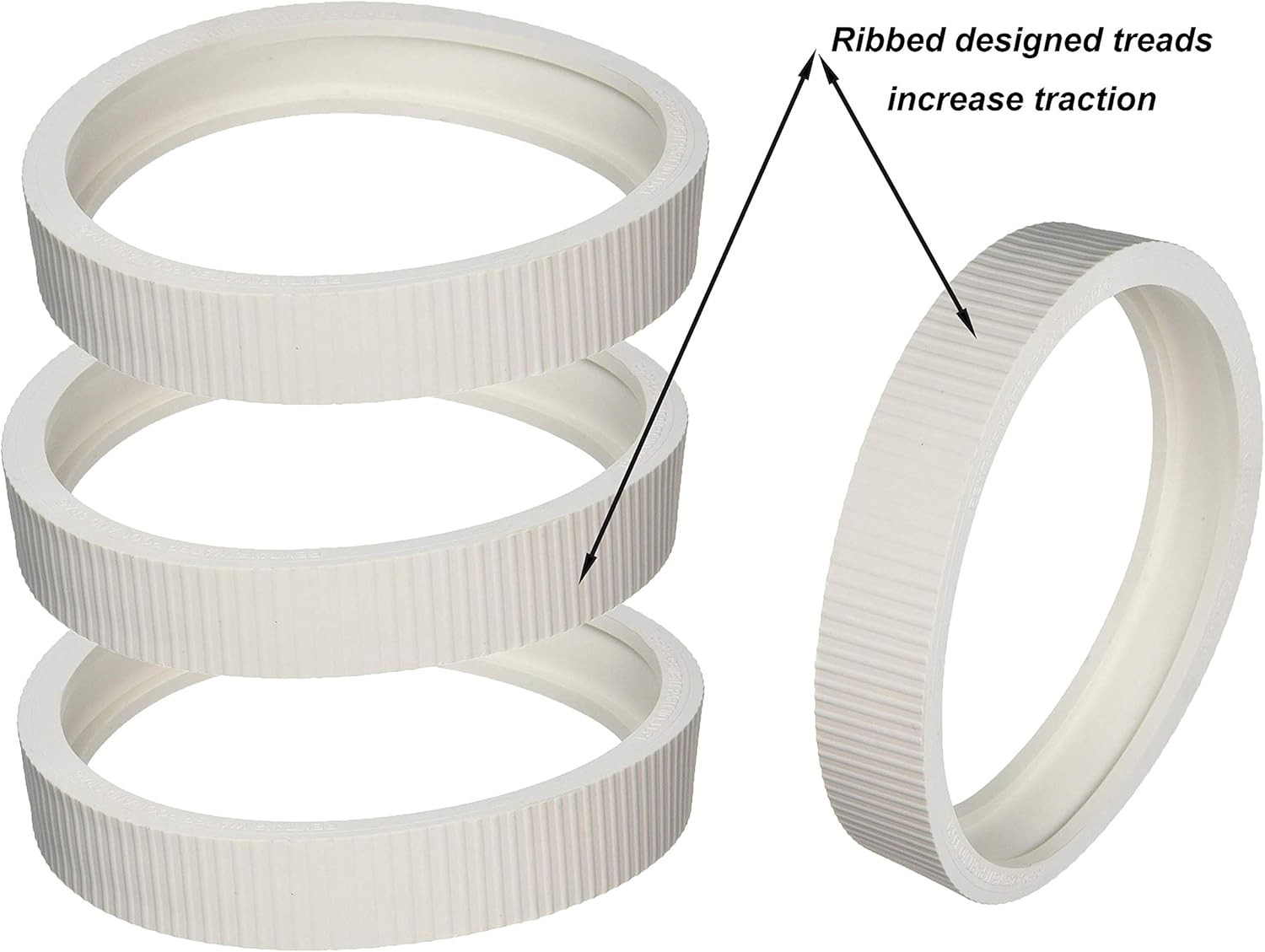 ATIE Pool Cleaner Upgraded Rubber Tire Compatible with Pentair Legend Pool Clean