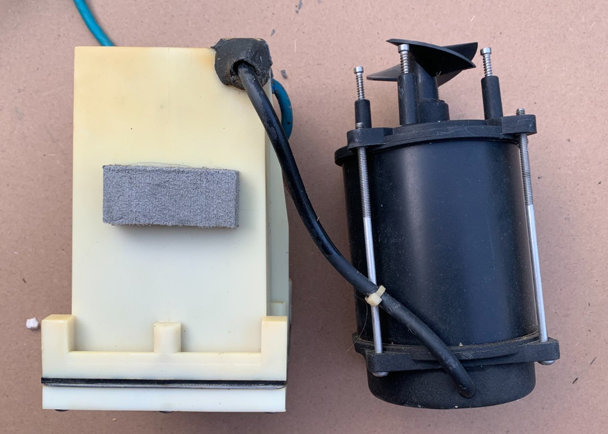AQUABOT CLASSIC / TURBO PUMP MOTOR PART #A6001 and DRIVE MOTOR