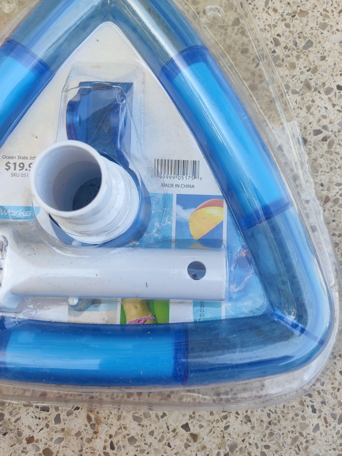 Swimworks Deluxe Triangle Pool Vacuum Head New in Pack